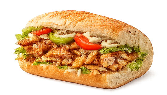 Mix Yarım Ekmek Tavuk Döner