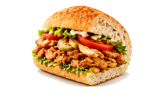 Yarım Ekmek Tavuk Döner